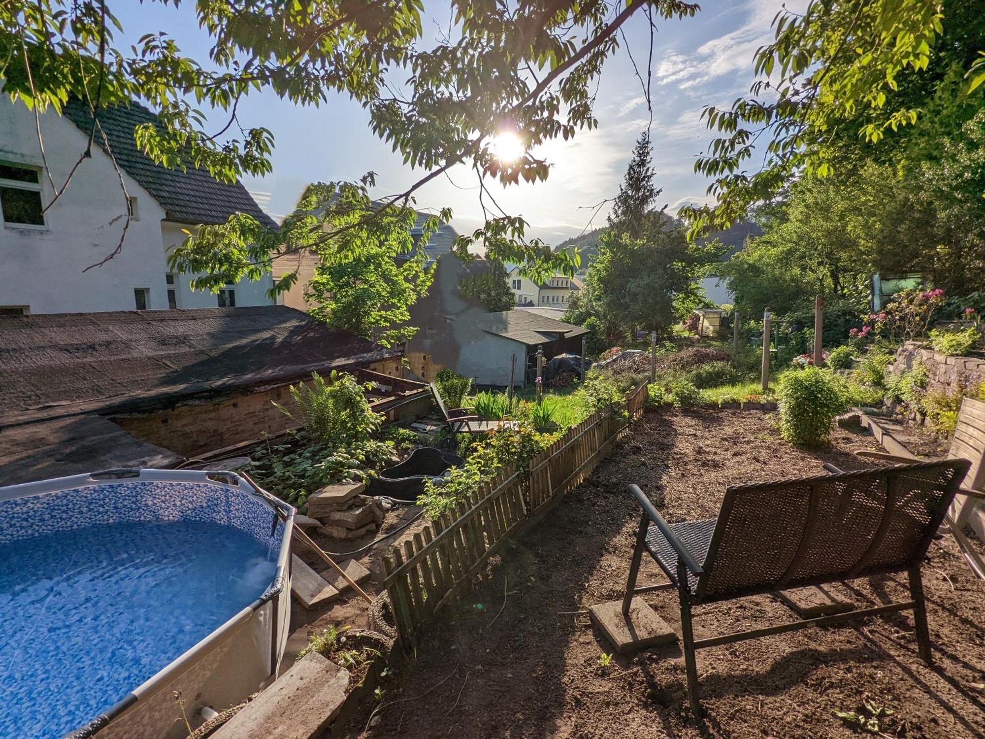 Wohlfühloase mit Pool, Garten, Grill und Ausblick - R3 Rathmannsdorf Exterior foto